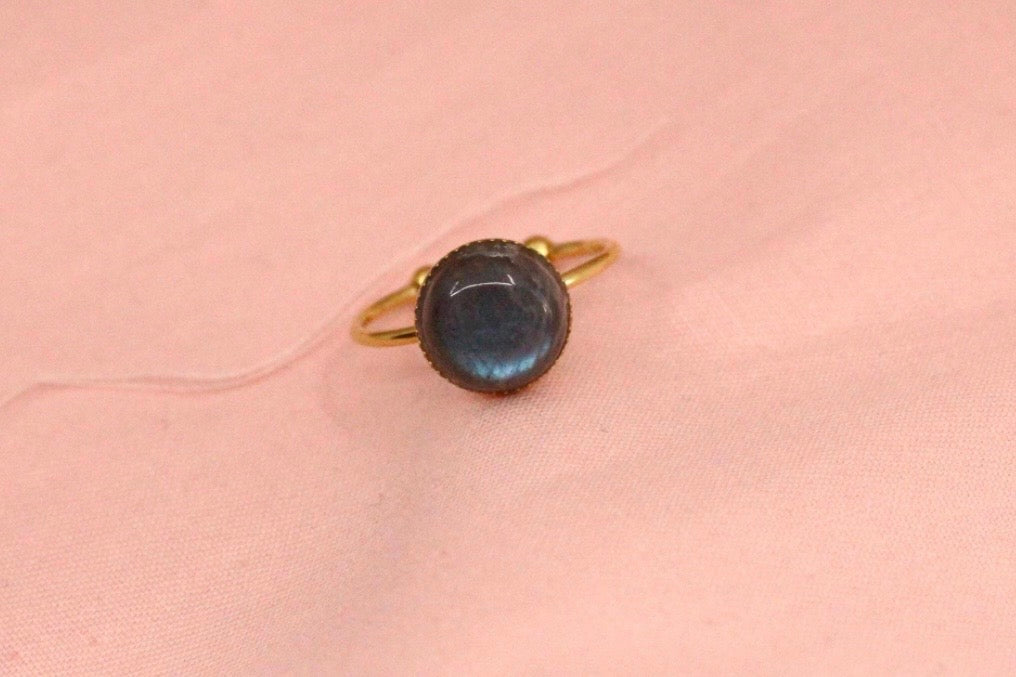 Bague labradorite