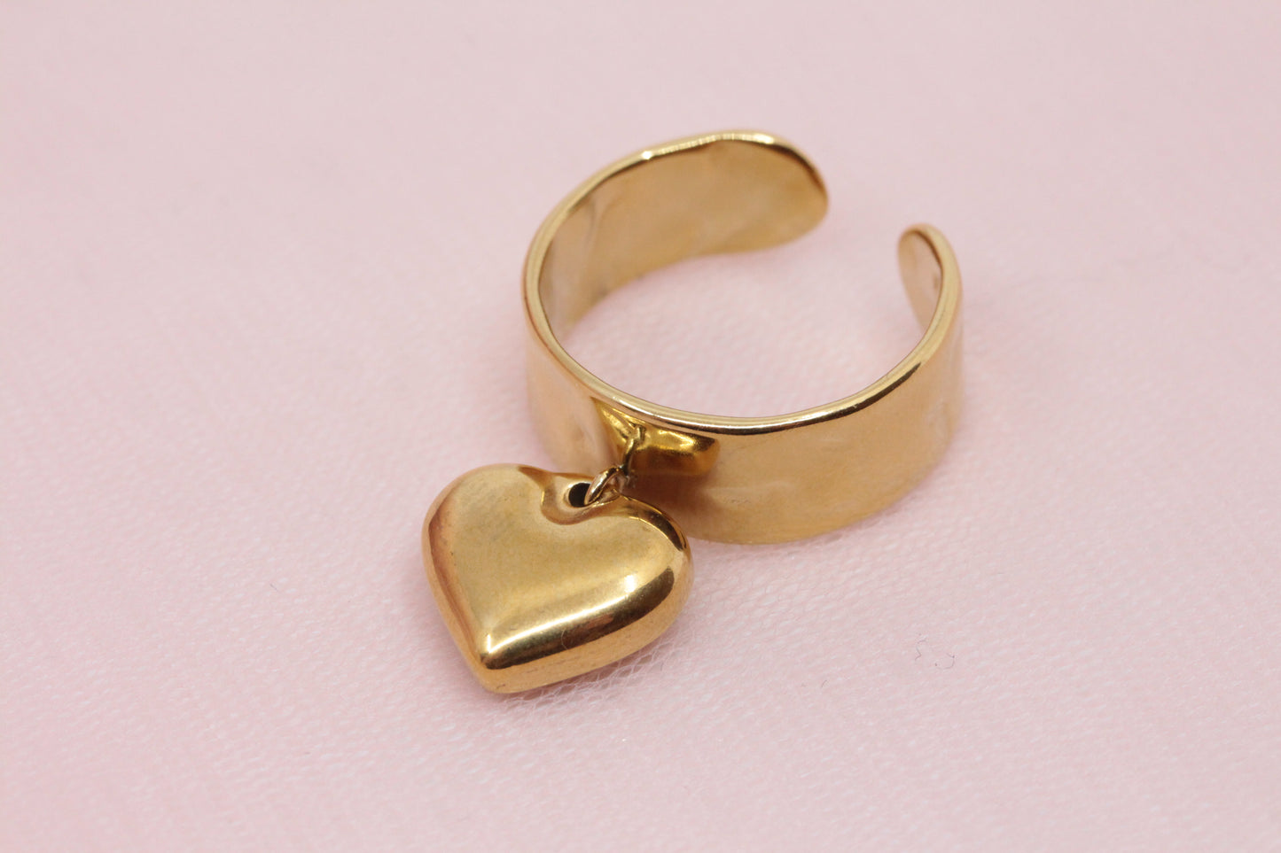 Copy of Openwork mother-of-pearl ring gilded with 24 carat fine gold Lorie